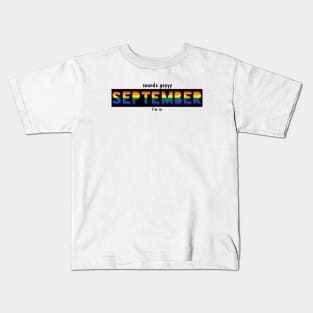 LGBTQ PRIDE SEPTEMBER Kids T-Shirt